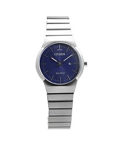 Women's Axiom Stainless Steel Blue Dial Watch
