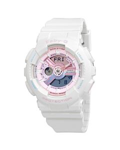 Women's Baby-G Chronograph Resin Pink Dial Watch