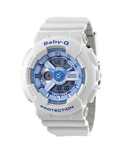 Women's Baby-G Resin 1 Light Blue- Digital Dial Watch