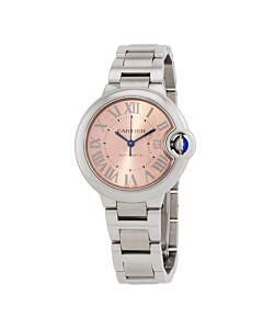 Women's Ballon Bleu Stainless Steel Pink Dial Watch