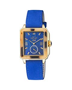 Women's Bari Tortoise Genuine Leather Mother of Pearl Dial Watch