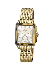 Women's Bari Tortoise Stainless Steel Mother of Pearl Dial Watch