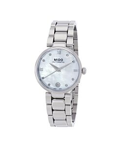 Women's Baroncelli Stainless Steel Mother of Pearl Dial Watch