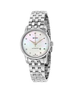 Women's Baroncelli Stainless Steel Mother of Pearl Dial