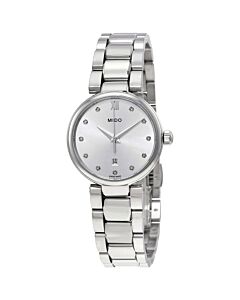 Women's Baroncelli Stainless Steel Silver Dial Watch