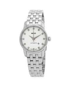 Women's Baroncelli Stainless Steel White Dial Watch