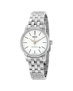 Women's Baroncelli Stainless Steel White Dial Watch