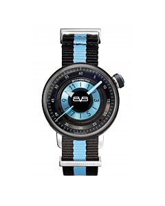 Women's BB-01 Nylon NATO Black and Blue Dial Watch