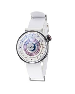 Women's BB-01 Satin White (Pink Gemstone) Dial Watch