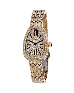Women's Bella Stainless Steel Rose Gold-tone Dial Watch
