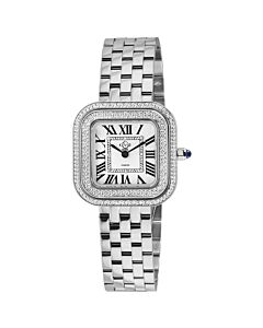 Women's Bellagio Stainless Steel White Dial Watch