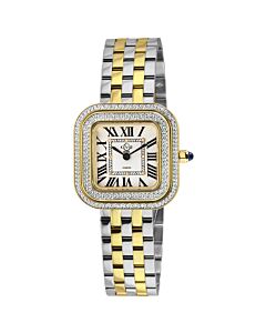 Women's Bellagio Stainless Steel White Dial Watch