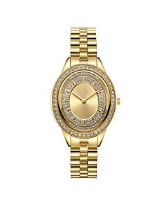 Women's Bellini Stainless Steel Gold (Crystal-set) Dial Watch