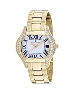 Women's Bianca Stainless Steel White Dial Watch