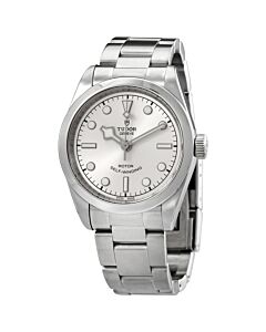 Women's Black Bay 32 Stainless Steel Silver Dial Watch