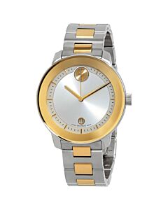 Women's Bold Verso Stainless Steel Silver-tone Dial Watch