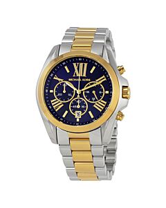 Women's Bradshaw Chronograph Stainless Steel Blue Dial Watch
