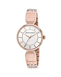 Women's Brooke Stainless Steel White Dial Watch