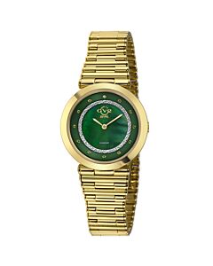 Women's Burano Stainless Steel Green Dial Watch