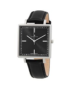 Women's Callista Leather Grey Dial Watch