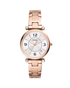 Women's CARLIE Stainless Steel Silver Dial Watch