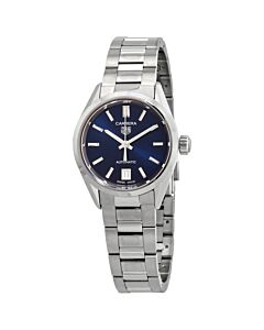 Women's Carrera Stainless Steel Blue Dial Watch