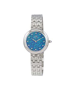 Women's Charlize Stainless Steel Blue (Natural Opal) Dial Watch
