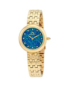 Women's Charlize Stainless Steel Blue (Natural Opal) Dial Watch