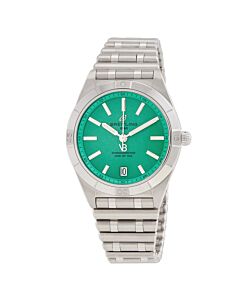 Women's Chronomat Stainless Steel Green Dial Watch