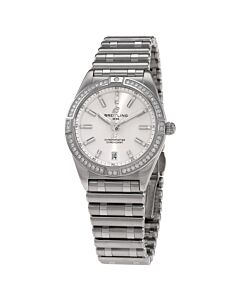 Women's Chronomat Stainless Steel White Dial Watch
