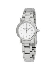Women's City Metal Stainless Steel Silver Dial Watch