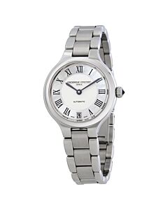 Women's Classics Delight Stainless Steel Silver with Mother Of Pearl Inlay Dial