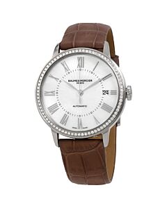 Women's Classima Alligator Leather Mother of Pearl Dial Watch