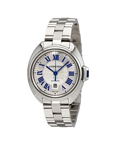 Women's Cle Stainless Steel Silver Dial