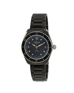 Women's Comtesse Sport Stainless Steel Black Dial Watch