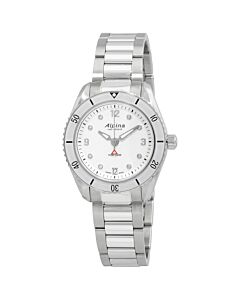 Women's Comtesse Stainless Steel White Dial Watch