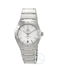 Womens-Constellation-Automatic-Stainless-Steel-Silver-Dial-Watch