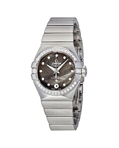 Women's Constellation Stainless Steel Grey Lacquered Dial