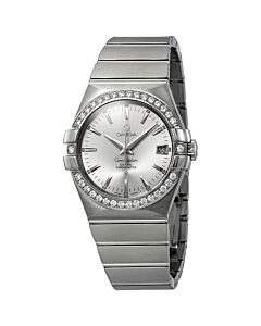 Women's Constellation Stainless Steel Silver Dial