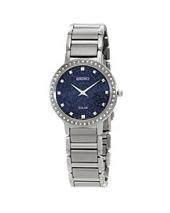 Women's Core Stainless Steel Blue Dial Watch