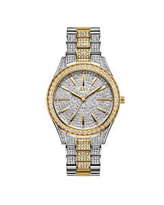 Women's Cristal 34 Stainless Steel Gold Dial Watch