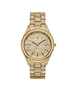 Women's Cristal 34 Stainless Steel Gold-tone Dial Watch