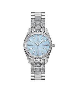 Women's Cristal Spectra Stainless Steel Blue Dial Watch