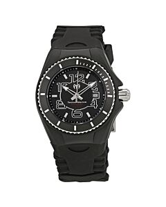 Women's Cruise JellyFish Silicone Black Dial Watch