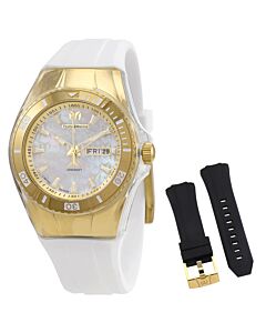 Women's Cruise Silicone and Silicone Mother of Pearl Dial Watch