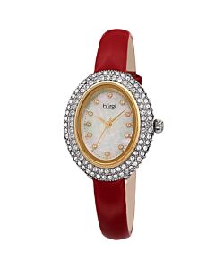 Women's Patent Leather White Dial