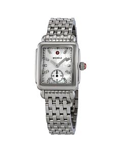 Women's Deco 16 Stainless Steel Mother of Pearl Dial Watch