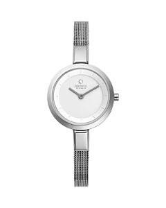 Women's Denmark Siv Stainless Steel White Dial Watch