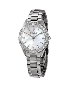 Womens-Diamond-Sutton-Stainless-Steel-Mother-of-Pearl-Dial
