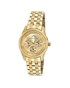Women's Diana Stainless Steel Gold Dial Watch